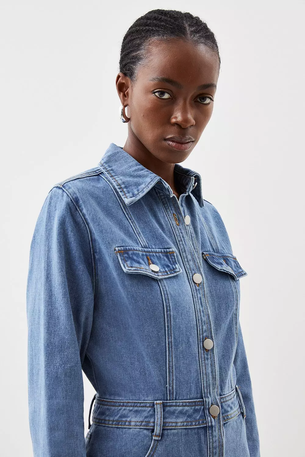 Denim hotsell pocket dress